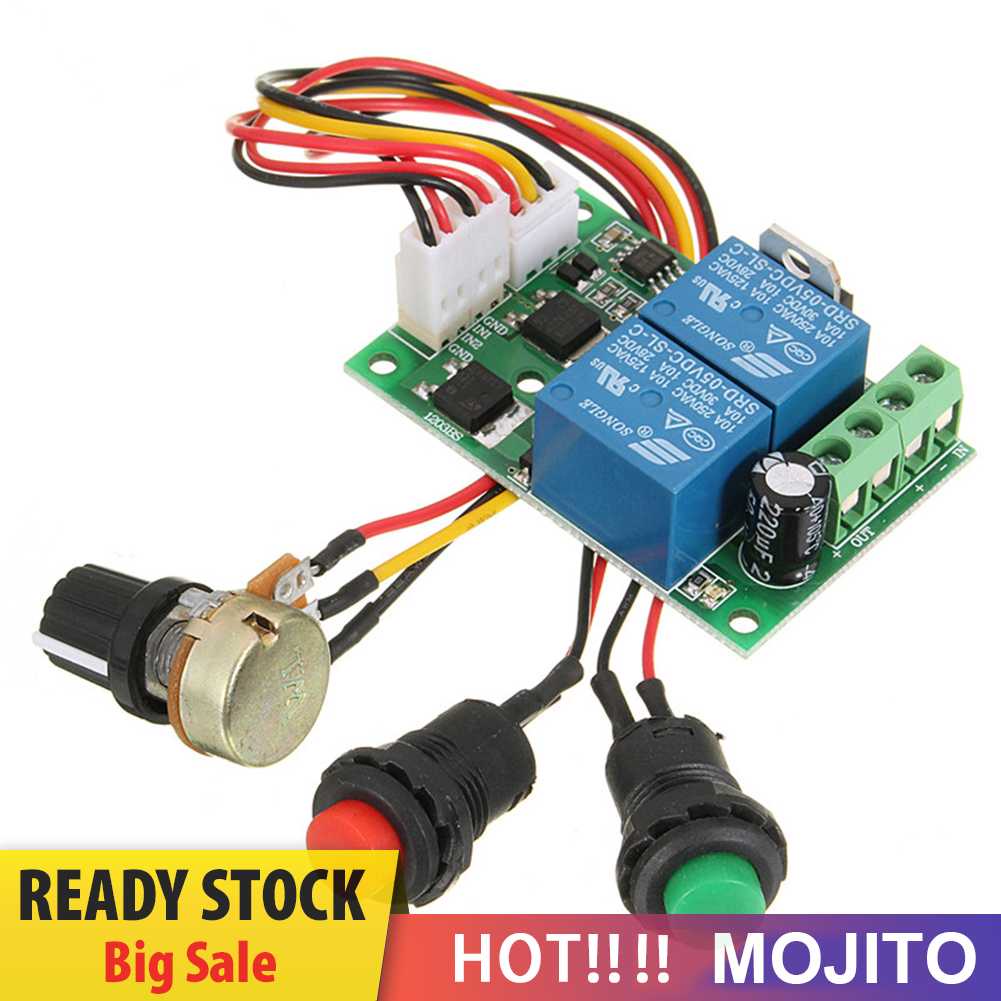 6-24v PWM DC Motor Speed Controller 3A Linear Actuator Modul Gubernur Motor