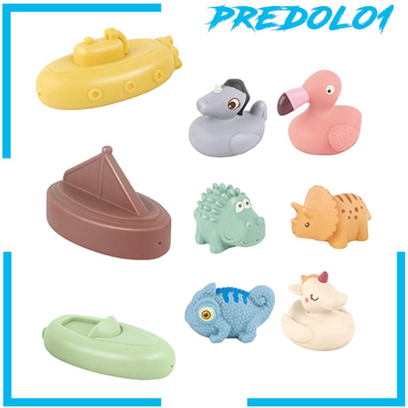 [Predolo1] Mainan Hewan Mandi Bayi Lucu Anak Balita Kids Bathroom Toys Untuk Air