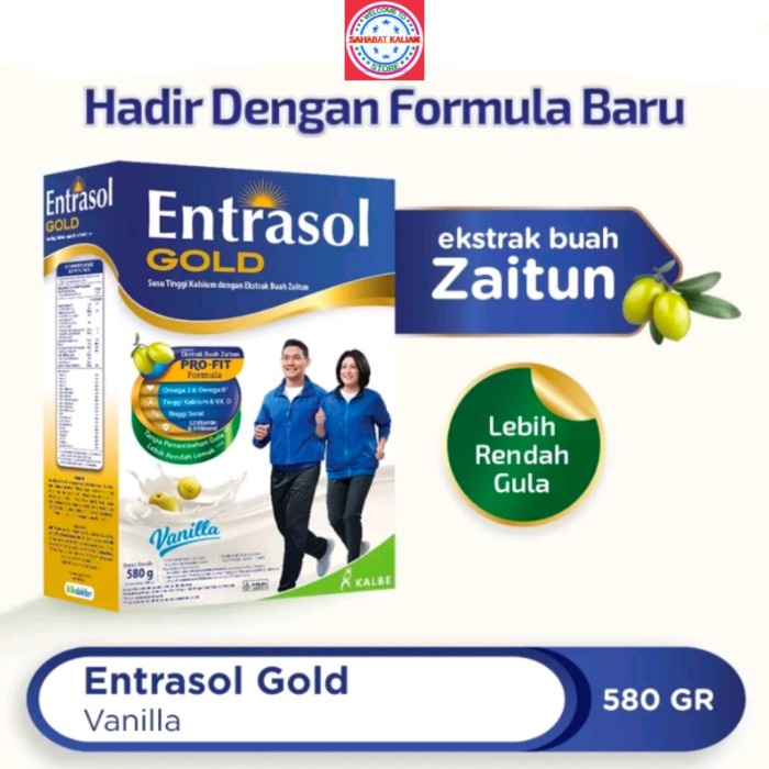 

Promo Terjangkau ~ ENTRASOL GOLD VANILLA 600GR PER 1 BOX