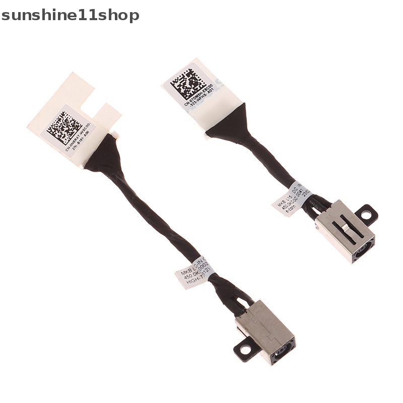 Sho Untuk Dell Lintang 3410 3510 E3510 E3410 Kabel Fleksibel Pengisian Laptop 07DM5H 0N8R4T DC Power Jack cable N