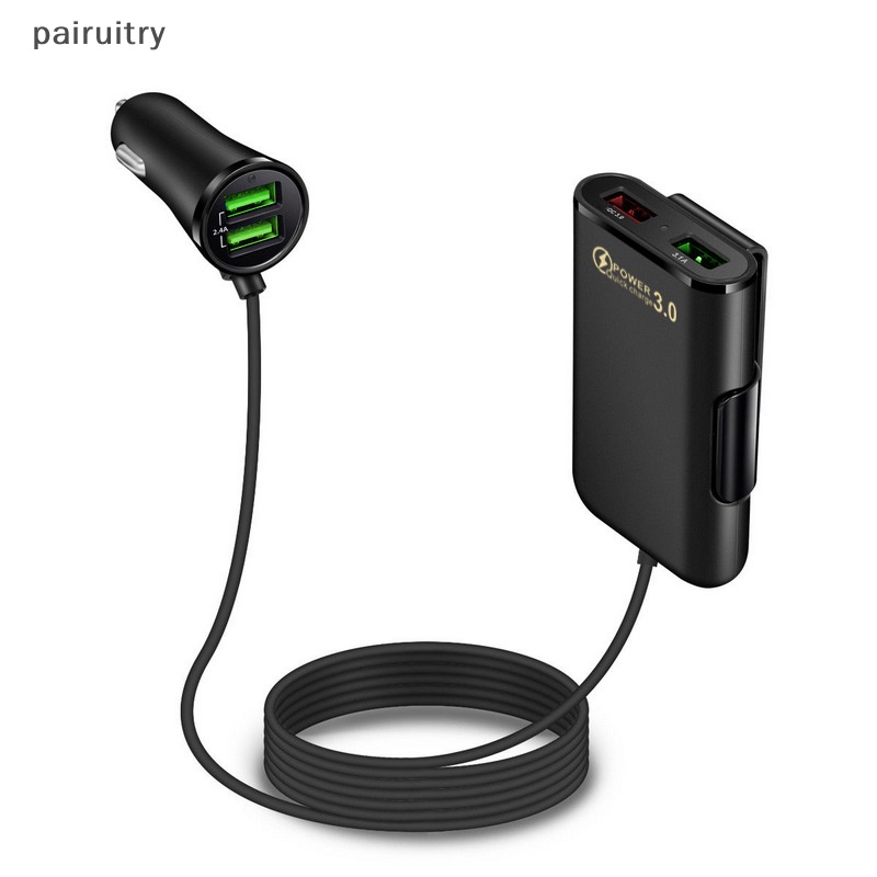 Prt Quick Charge QC 3.0 Car Charger Front/Back Jok Charging Car Chargers Adaptor PRT