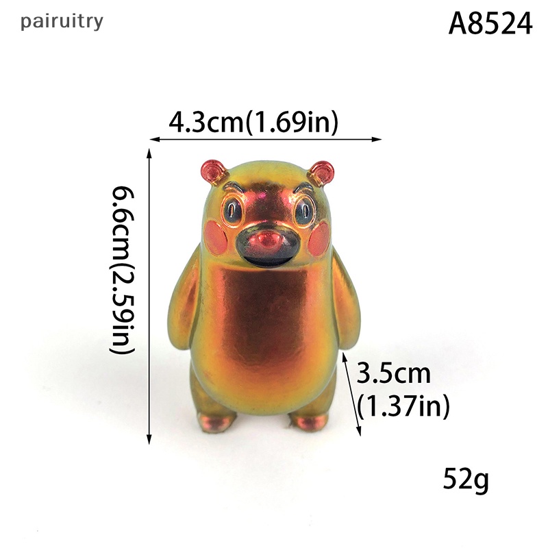 Prt Alat Pembuat Cetakan Clay Moulds Kerajinan Cetakan Standing Bear Shaped Bahan Silikon Untuk Pecinta Pembuatan Tangan PRT