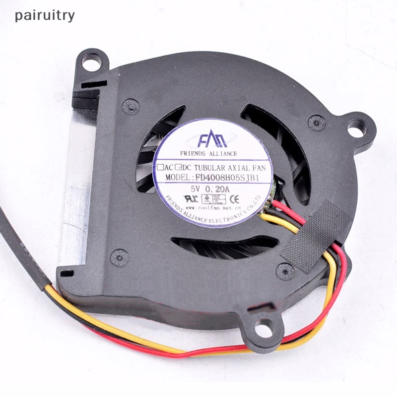 Prt 4cm 2PIN Case Fan Inverter Komputer Cooler CPU Blower DC Pendingin Kipas 5V 0.20A PRT