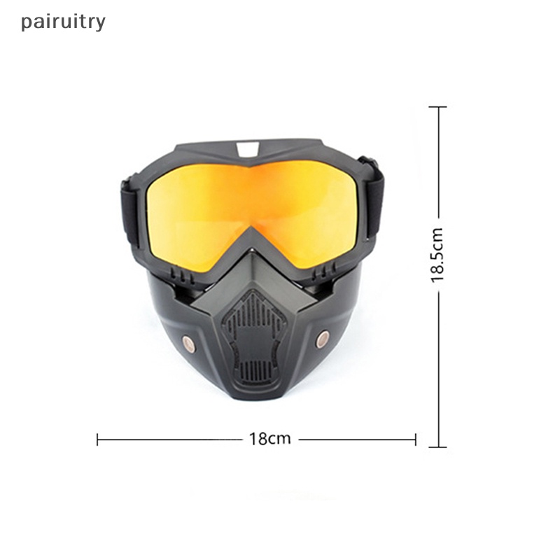 Prt Outdoor Sport Windproof Mask Goggle HD Kacamata Motor Snowboard Eyewear Riding Motocross Musim Panas UV Protection Sunglasses PRT