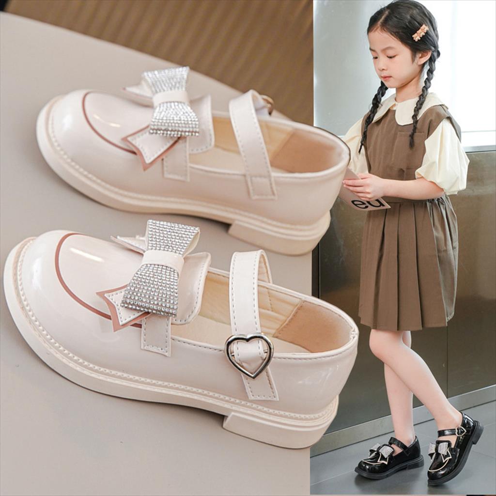 Juragan Junior [COD] Sepatu ANJANI Pesta Anak Perempuan Import Size 27-37 Usia 2,5-10 Tahun