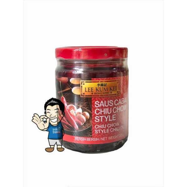

Lee Kum Kee Chiu Chow Style Chili Oil- Saus Cabai 205 g
