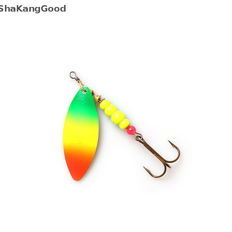 Skid Lure Umpan 12.6g 17.3g 27.2g Sendok Lures pike Metal Fishing Lure Bass Umpan Keras Dengan Kait SKK