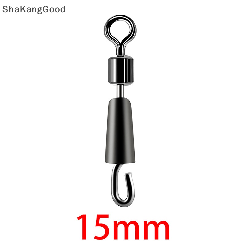 Skid Carp Fishing Quick Change Putar Metode Snap Putar Alat Aksesoris Pancing Jig Hooks Tackle Connector SKK