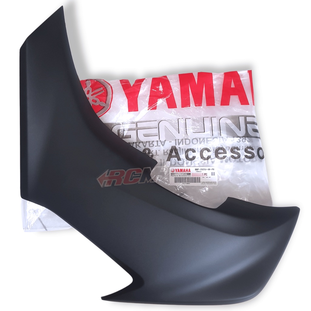BBP-F835U-00 P0 TUTUP BODI BODY COVER COWLING TEDENG SAYAP DEPAN KIRI NEW AEROX 155 CONNECTED HITAM 