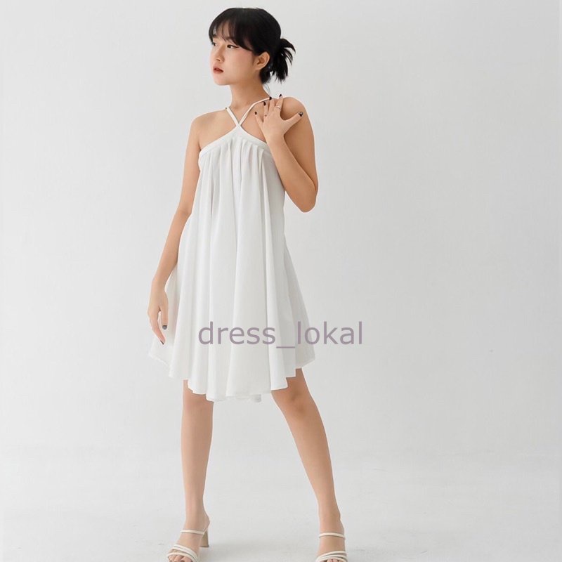 Ratu Backless Dress/halter Dress/mini Dress Beach/dress Mini Party