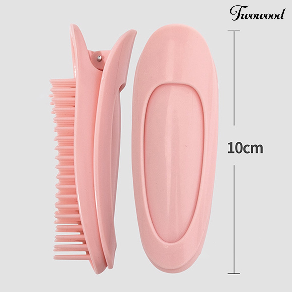 Twowood Hair Styling Clip Heatless Reusable Non-Slip Manual Multifungsi Curly Alat Styling Rambut Akar Rambut Berbulu Alami Klip Rambut Aksesoris Rambut