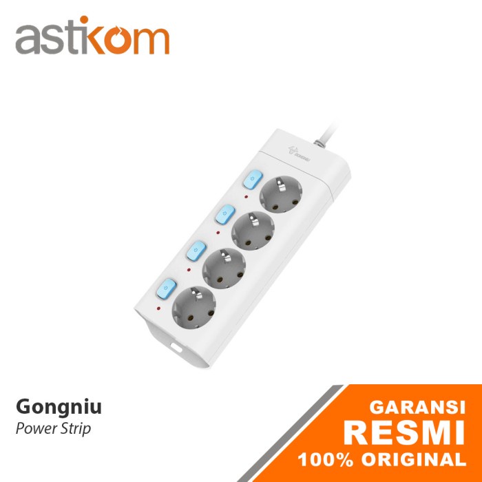 Power Strip Gongniu G3040-30 White