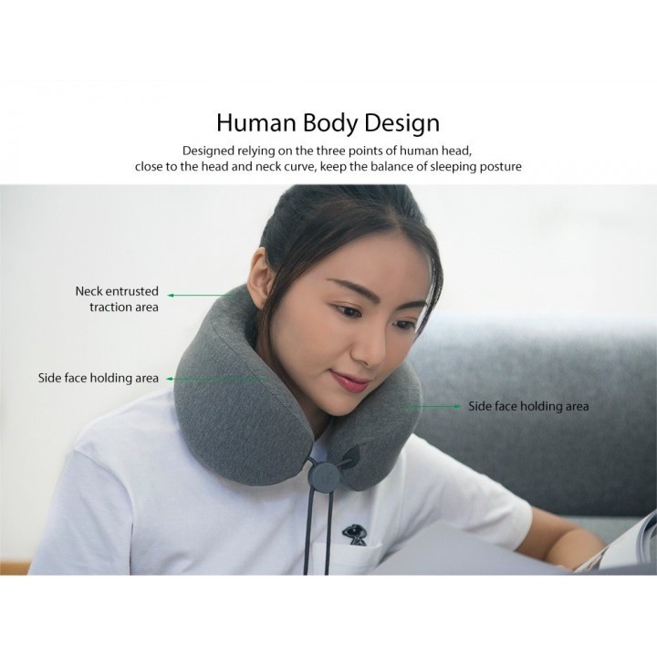 LEFAN LF Bantal Pijat Leher U-shaped Travelling Massage Neck Pillow