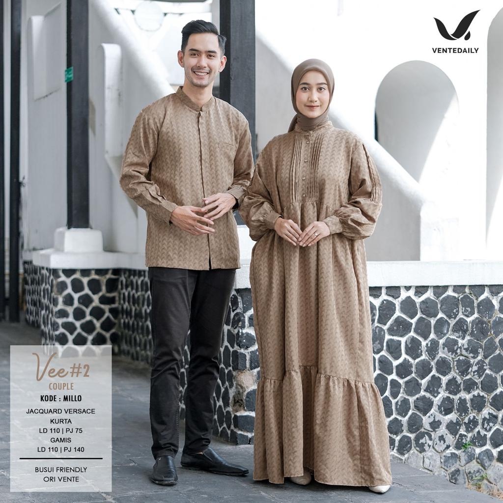 VEE COUPLE#2 ORI VENTE DAILY | (Gamis,110/Kurta,110) Jacquard Versace