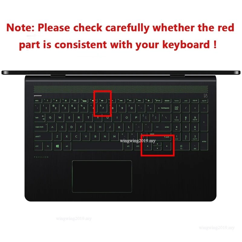 Untuk 15.6&quot; HP Pavilion X360 15-BR 15-CC 15-CH 15-CD 15-CB 15-BS 17-BS 17M Silikon Cover Keyboard Laptop Skin Pad