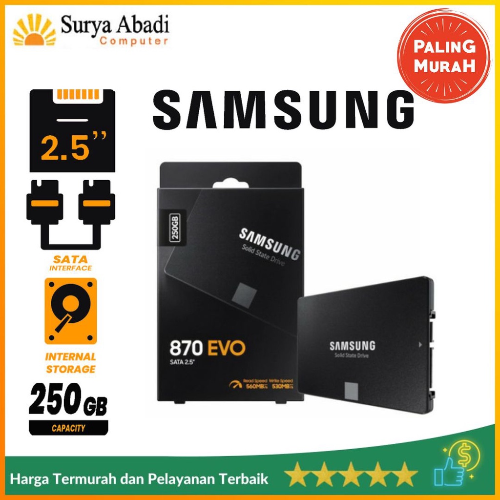 SAMSUNG SSD 870 EVO 250GB | Ssd Samsung Sata -  2.5 inch SATA