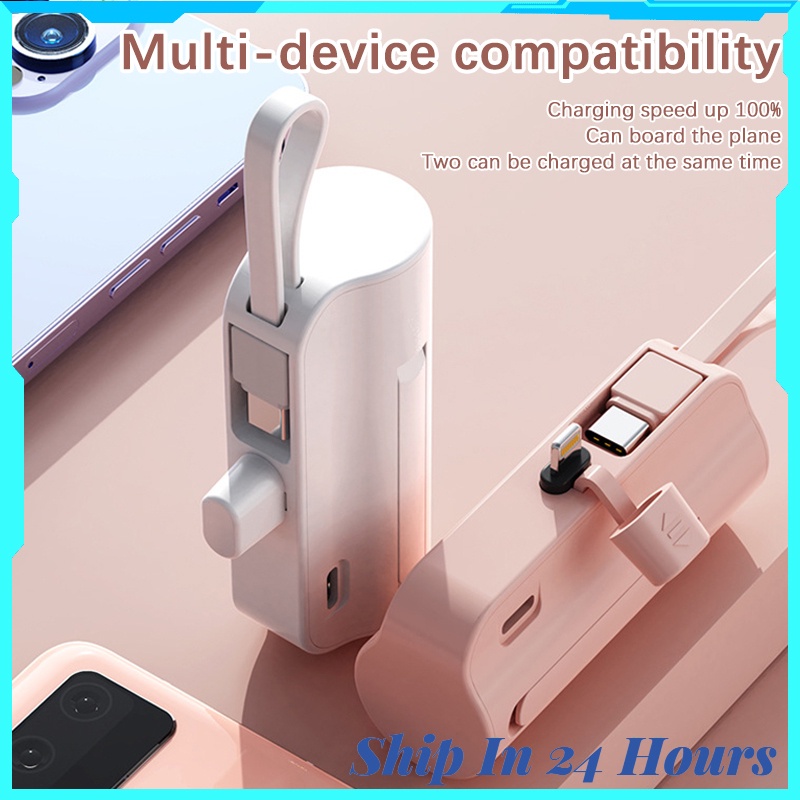 3300mah Cute Mini Portable Powerbank for iPhone Android Micro USB Power Bank Mobile Small Lightweight Mobile Battery