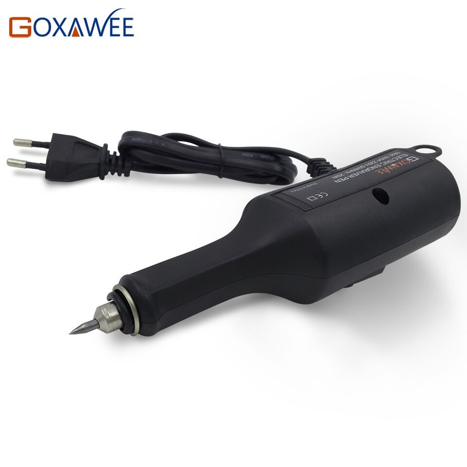 492 GOXAWEE 5 Speed Electric Carving Pen Engraving Plotter Machine 220V