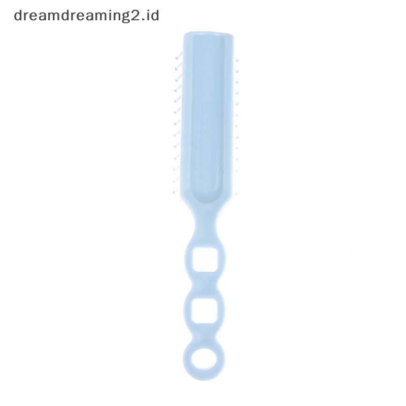 (drea) Sisir Rib Cadangan Perawatan Rambut Praktis New Chic Plastic Man Hairdressing Brush //