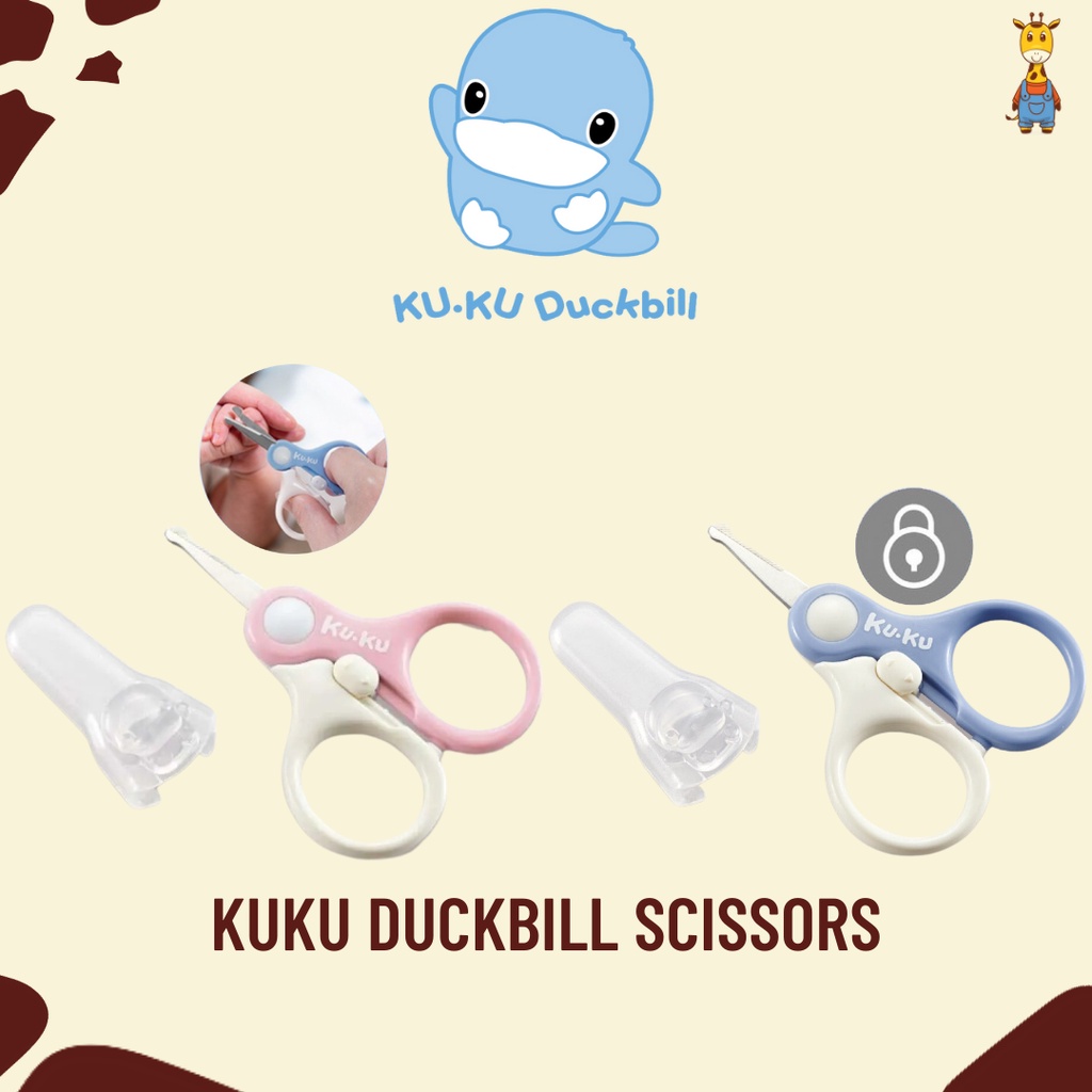 Kuku Duckbill Scissors KU3035 - Gunting Kuku Bayi