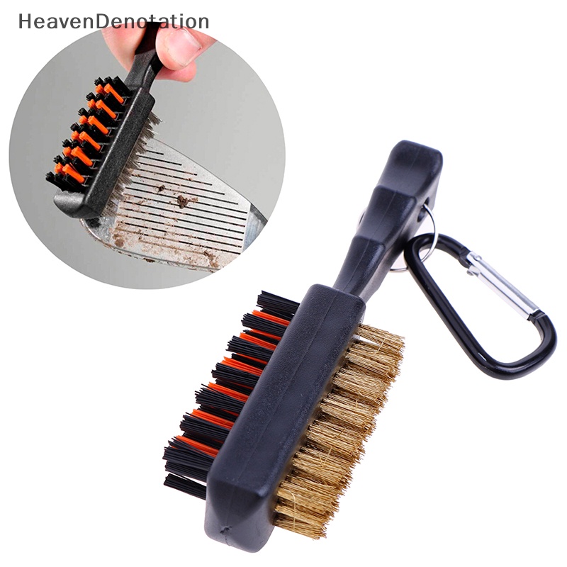 [HeavenDenotation] 1pc New Golf Club Cleaner Brush Pembersih Club Untuk Cleaner Aksesoris Golf HDV