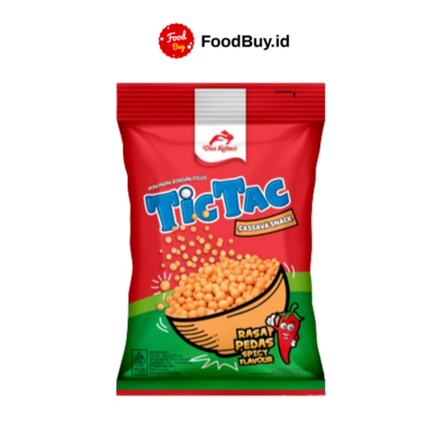 

Dua Kelinci Tic Tac Pilus Rasa Pedas 90 gr