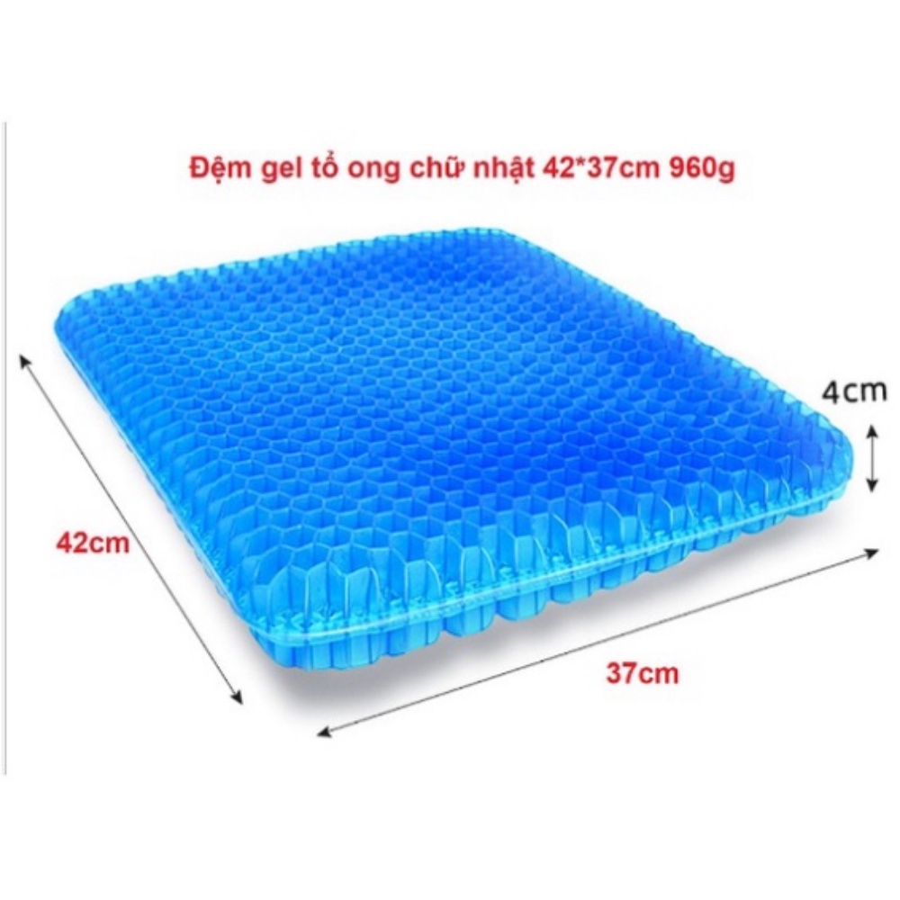 Bantal Dingin Mobil Jepang Honeycomb Gel Soft Office Car Cushion Cool Breathable Cushion In Summer