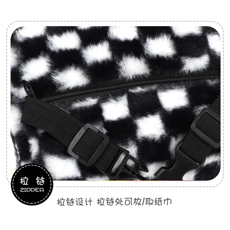 Kotak tissue Kotak Hitam Putih Mobil, Laci Kertas Gantung Multifungsi Mewah Mobil