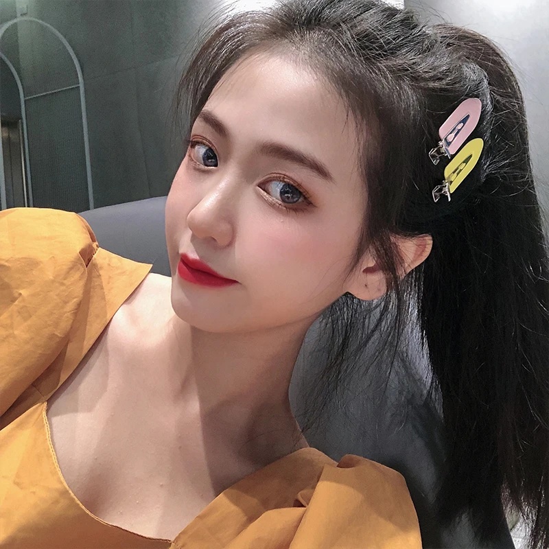 Ada Jejak Klip Rambut Cream Lem Klip Samping Gadis Korea Sederhana Duckbill Klip Sisi Peri Super Fairy Poni Klip Hiasan Kepala