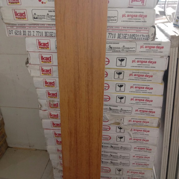 keramik dinding/lantai/tangga keramik motif kayu 20x80cm/granit murah