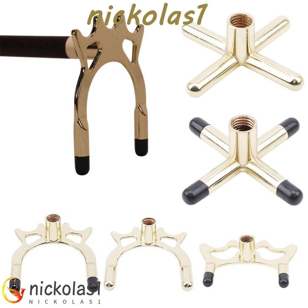 Nickolas1 Billiard Holder Anti slip Olahraga Cross Snooker Pool Frame Tanduk Cue Pole Holder