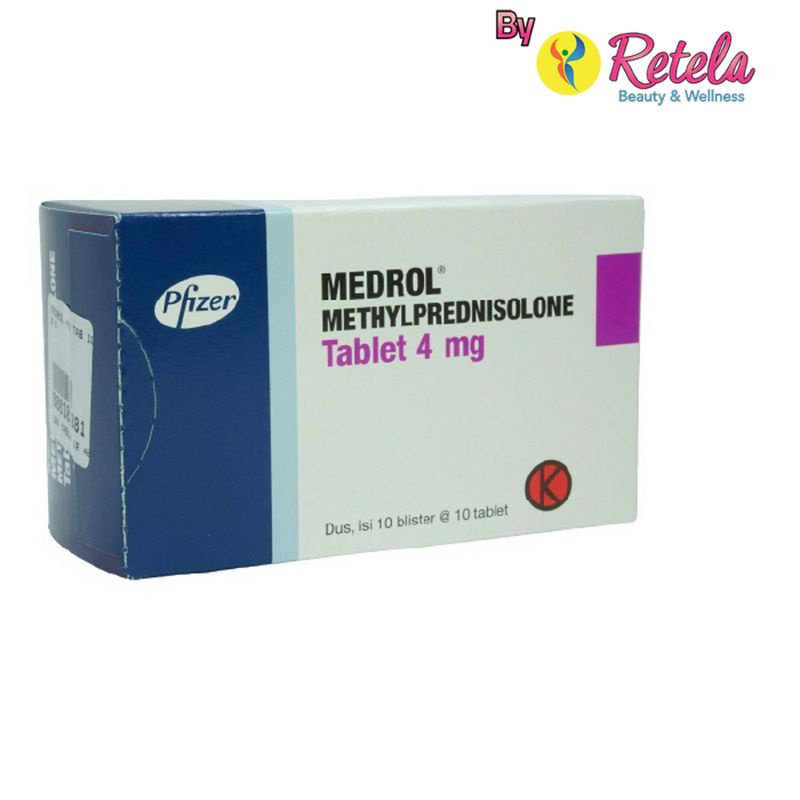 MEDROL 4 MG BLISTER 10 TABLET