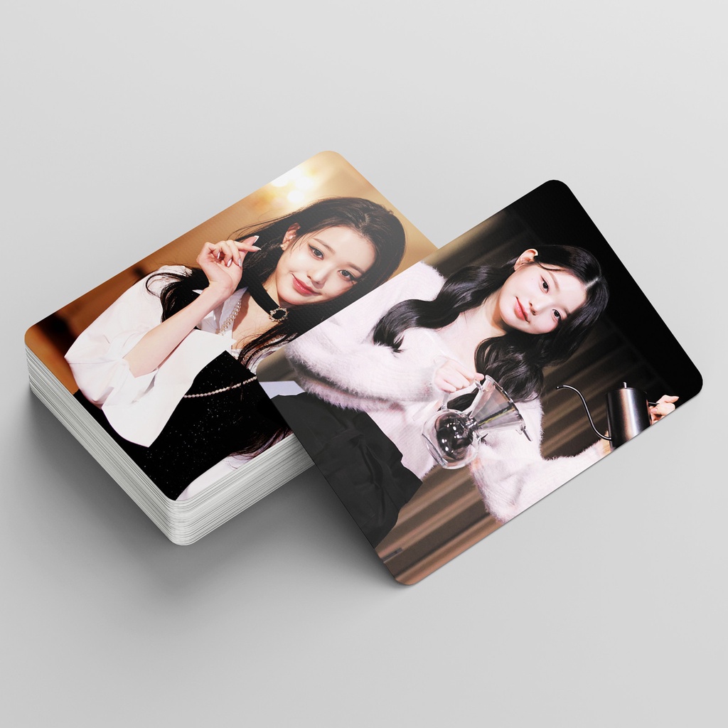 55pcs /box WONYOUNG IVE Photocards Kartu Lomo Kpop Postcards Collection