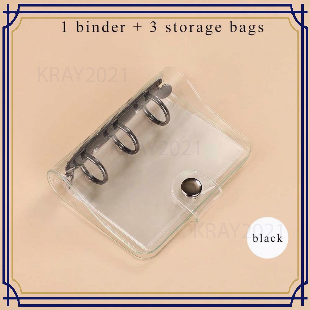 Cover Binder Buku Catatan Jurnal 3 Ring Ukuran A8 AK172