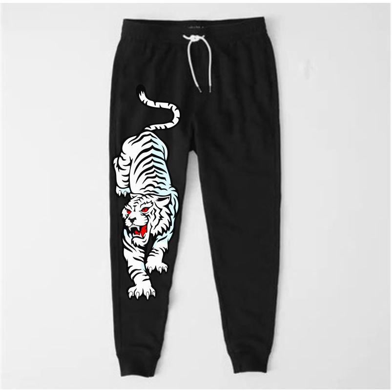 Celana Joger PRIA WANITA panjang Jogger Gym training trening trining terening olahraga jumbo motif m