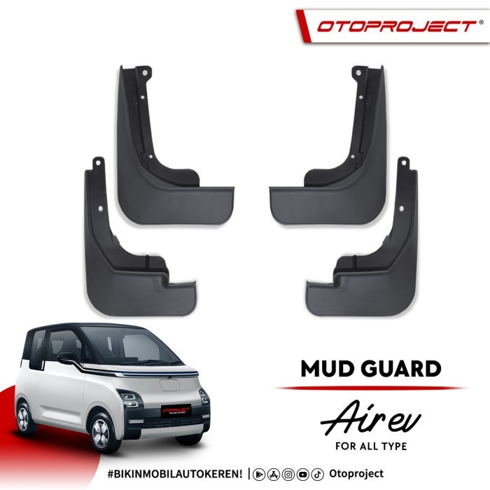 Otoproject Mudguard Mud Guard Karpet Lumpur Wuling Air EV