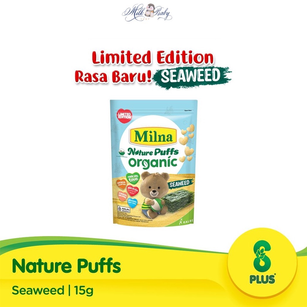 MILNA NATURE PUFFS ORGANIK SEAWEED