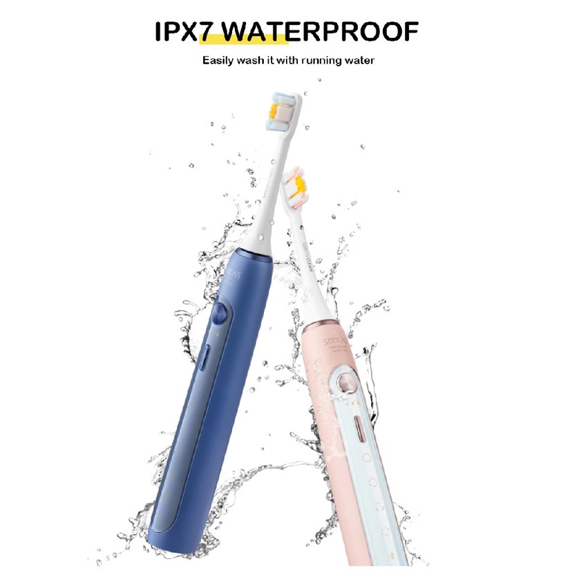 #AKAN88- SOOCAS X5 Sonic Electric Toothbrush - Sikat Gigi Elektrik Set Lengkap