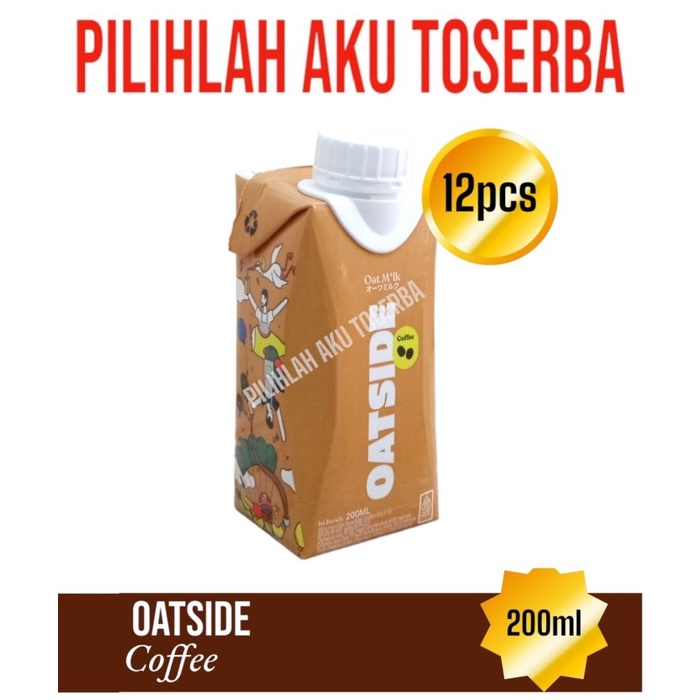 OATSIDE COFFEE Susu Oat Milk 200 ml - ( HARGA 12 pcs )