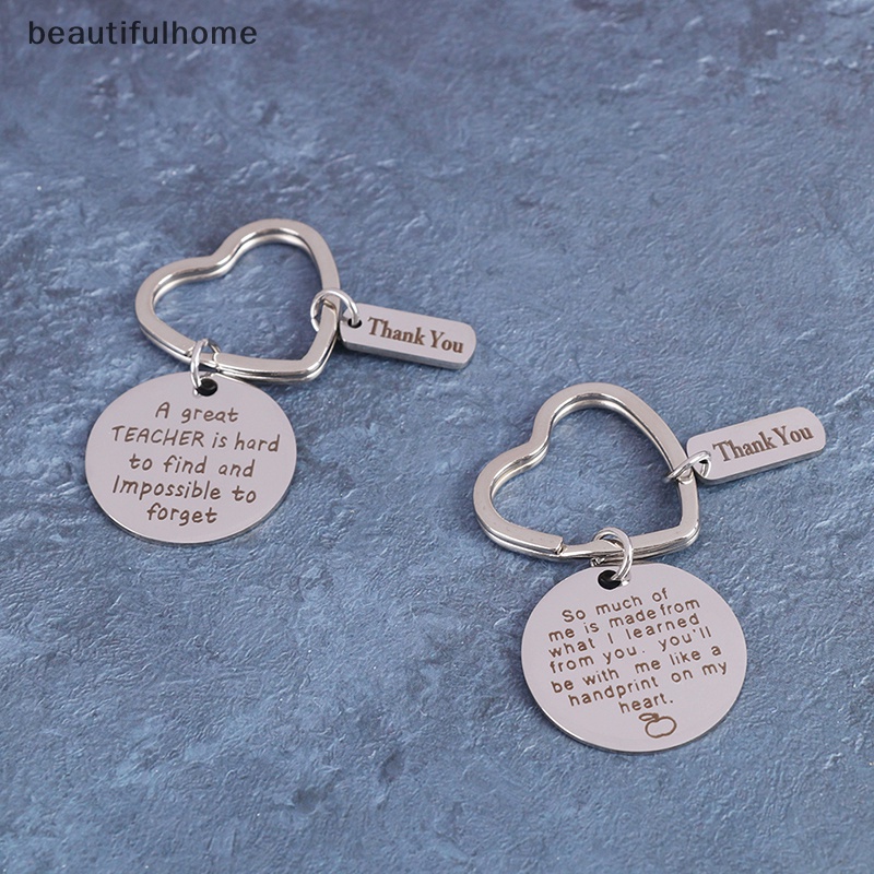 {Cantikhome} 2021hadiah Wisuda Hari Guru Gantungan Kunci Guru It Takes Big Heart Keyring.