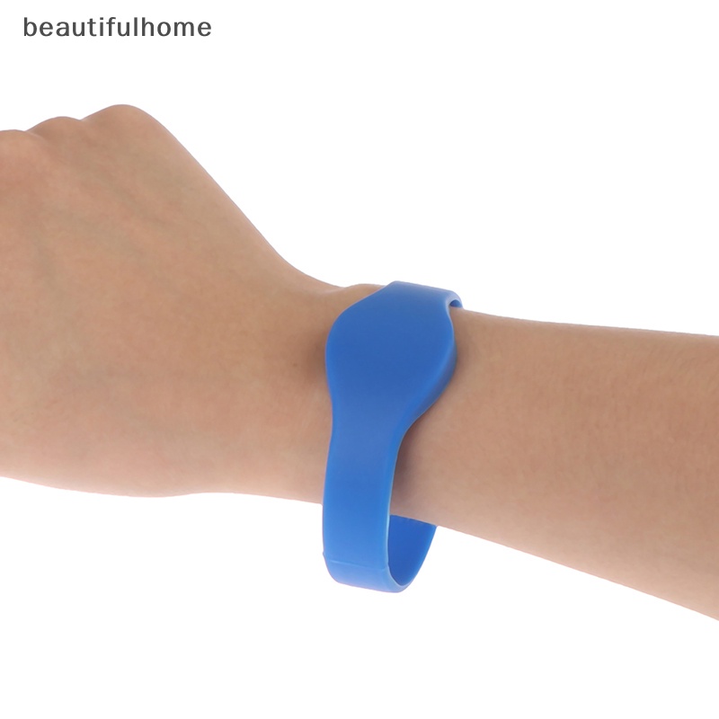 {beautifulhome} 125khz EM4100 TK4100 wristband rfid Gelang id card silicone rfid band.