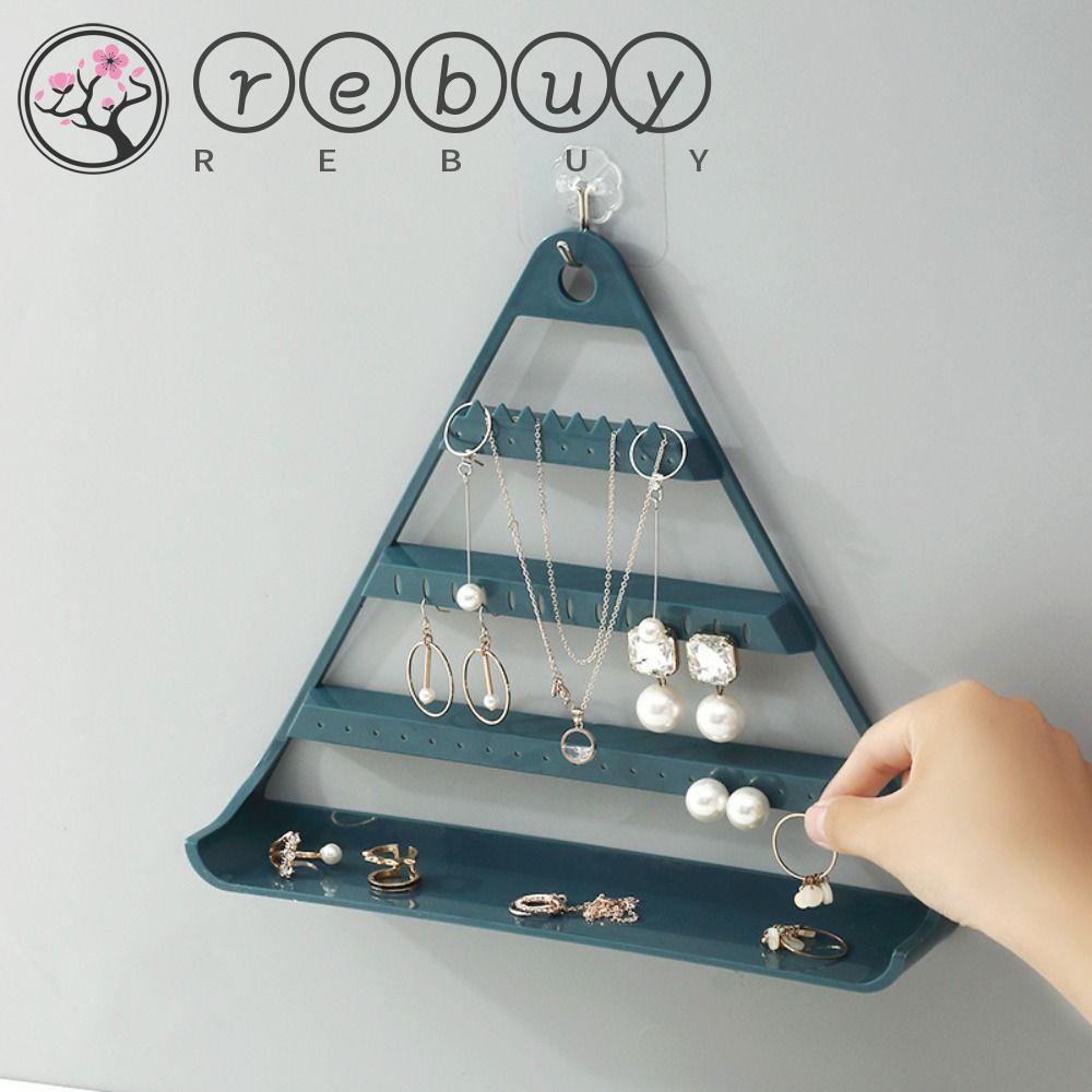 Rebuy Earrings Display Rack Trendy Girls Organizer Tempat Anting Gantungan Anting Rak Anting Aksesoris Fashion