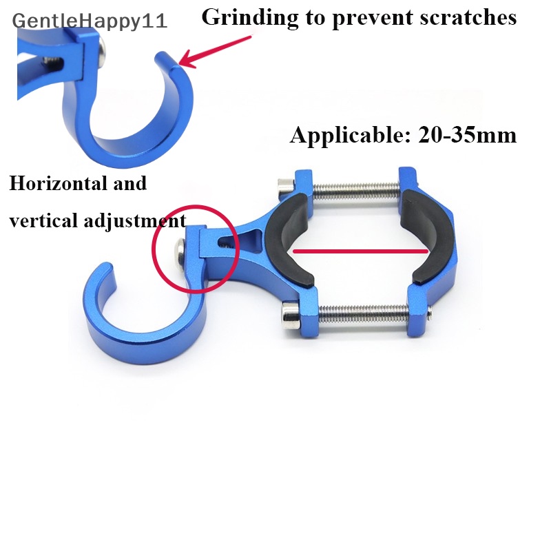 Gentlehappy 1pak Pengait Tas Gantung Sepeda Cakar Skuter Elektrik Kait Depan Untuk Helm Sepeda id