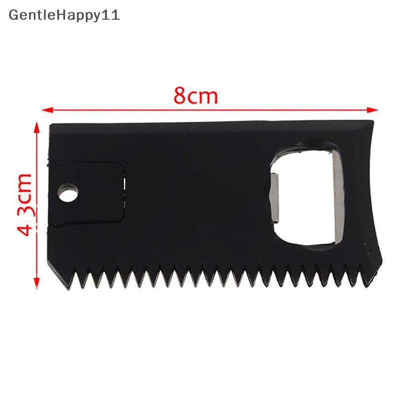 Gentlehappy Surfboard Wax Comb Dengan Kunci Sirip Papan Surfing Wax Comb Pembersih Penghilang Skim board id