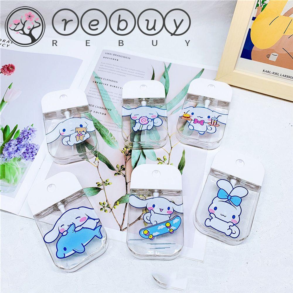 Rebuy Botol Spray Kosong Portable Kuromi Hadiah Cinnamoroll Card Spray Bottle Travel Bottling Wadah Disinfektan