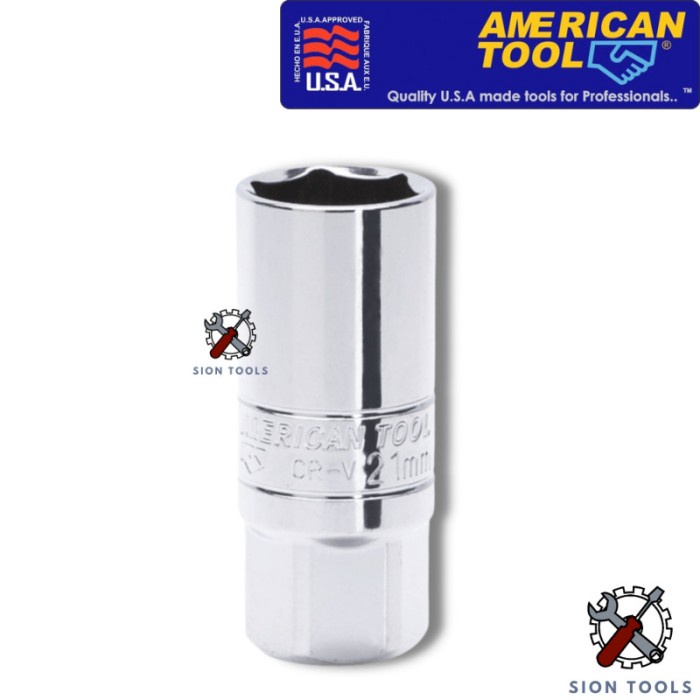 AMERICAN TOOL 3/8 INCH KUNCI SOCK BUSI GRAND LIVINA / KUNCI SOK DEEP