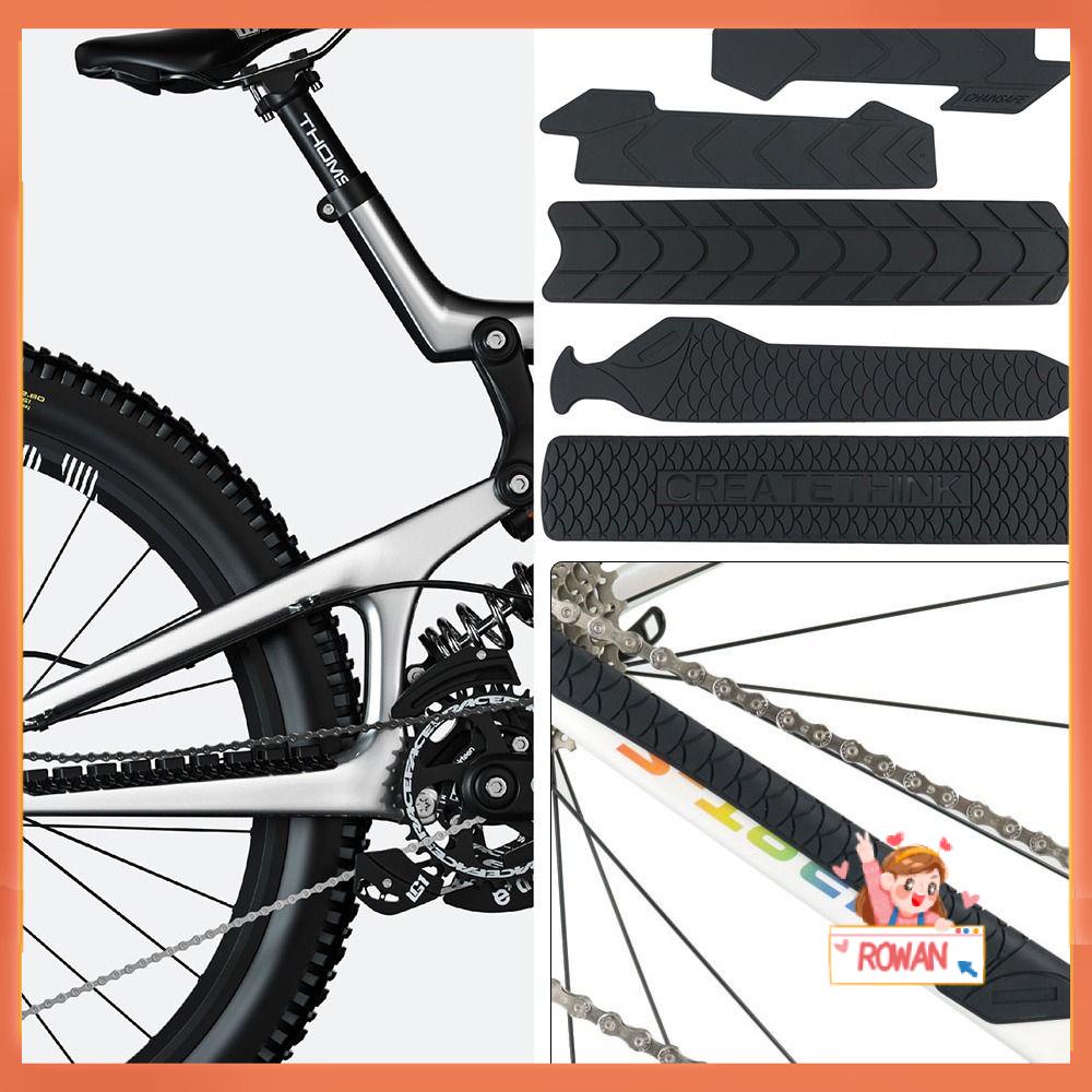 R-FLOWER Rantai Sepeda Pelindung Outdoor MTB Sepeda Jalan Kabel Selang Perawatan Anti Gores Stiker