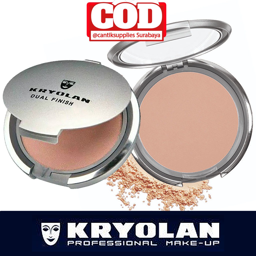 KRYOLAN COMPACT POWDER DUAL FINISH / BEDAK COMPACT KRYOLAN