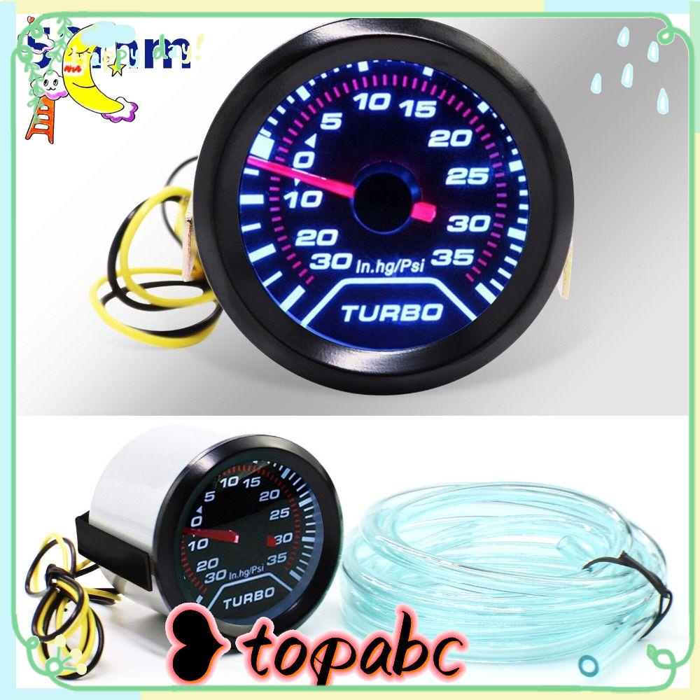 TOP 52mm Boost Gauge psi Indikator Digital Moto Aksesoris Instrumen Otomatis