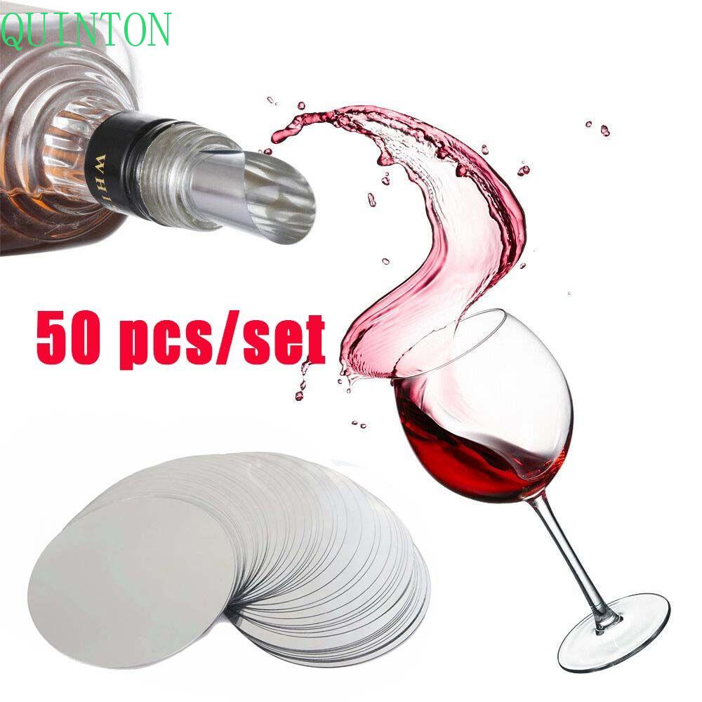 QUINTON Wine Pourer Portable 3inch Untuk Pesta Pernikahan Botol Anggur Anti Tetes Aluminium Foil Bar tools